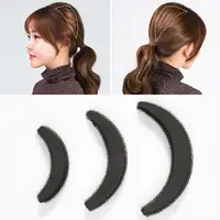 8Pcs/Set Hair Volume Bump Practical Black Bump It Up Volume Hair Base Styling Insert Tool for Hair Styling Design 1