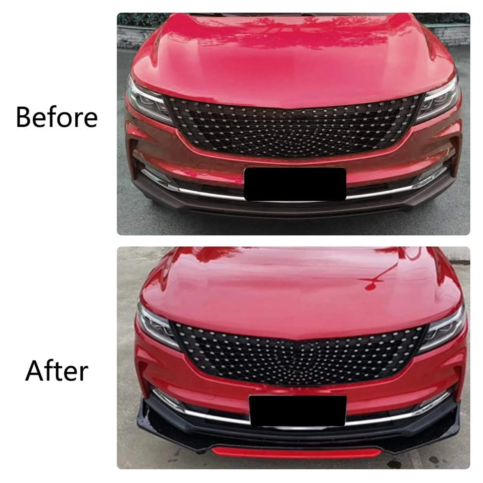 Universal Front Bumper Lip Spoiler Chin Body Kit Protection PP Auto Car Exterior Aerodynamic Parts car bumper spoiler,bumper lip,bumper protector