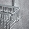 Convenient Toilet Shower Rack with No Drilling Installation Bathroom Storage Basket for Shower Room and Bath Products 4