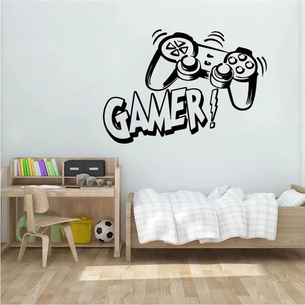 Creative game Wall Sticker Pvc Wall Stickers Wall Art Wall Paper For Kids Rooms Diy Home Decoration Home Party Decor Wallpaper