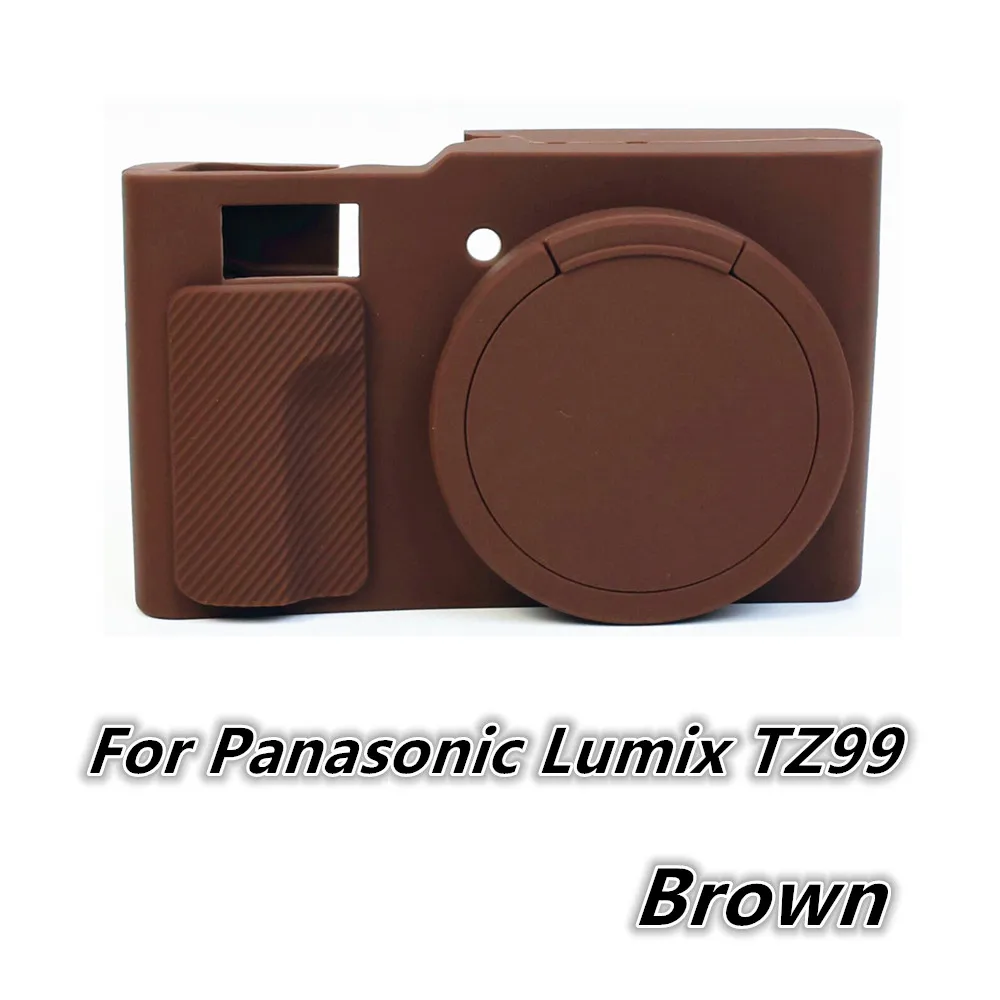 Market&YCY Custodia In Silicone Morbido Per Fotocamera Panasonic G9, Ultra Sottile, Leggera, Protettiva Da Urti E Polvere, Colore Nero