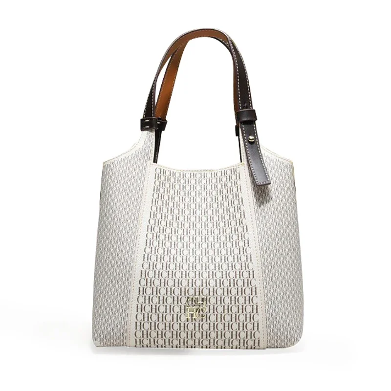 حقيبة كتف بتصميم مطبوع عليه حروف عصرية عالية الجود...