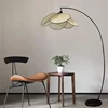 Modern Living Room Led Pendant lamp  Dining Room Leaf Grid Rural Hand Made Rattan Art Screen Chandeliers Bedroom Home Decor 2
