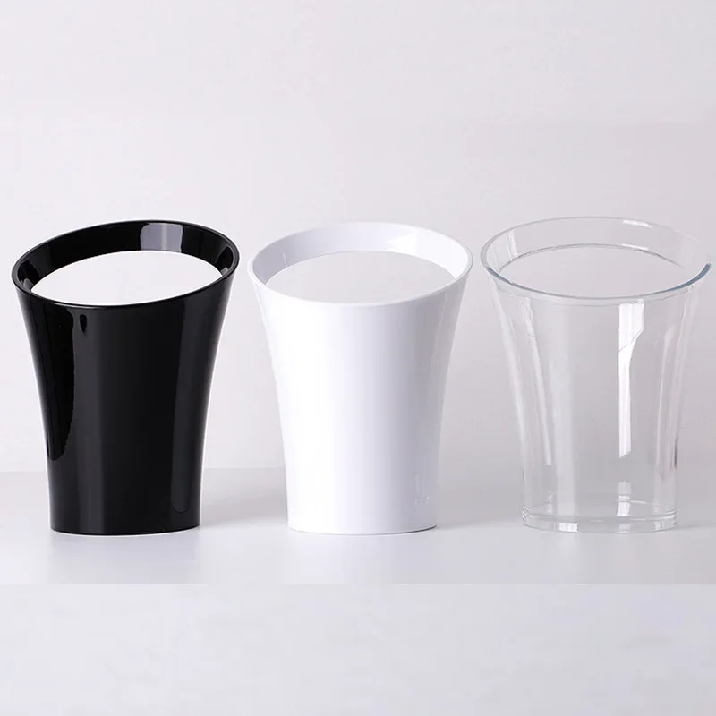 3.2L Ice Bucket Single Hand Champagne Beer Beverage Cooler Food Grade PP Plastic Party Kitchen Beverage Cooler