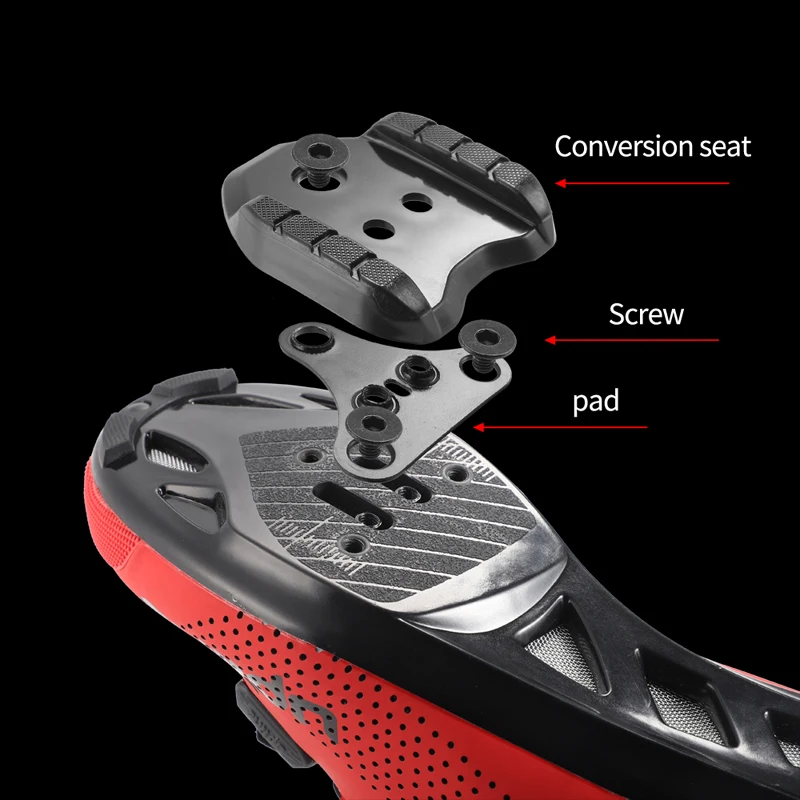 Cycling Shoes MTB Shoe Converter Road To MTB shoes Adapter Road Shoes To Shoes Sole Support Sheet Riding Accessories Sole Part