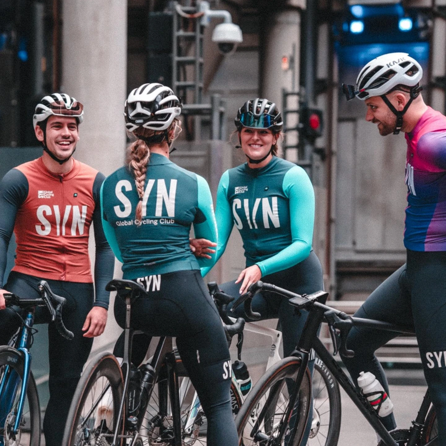 SYN Spring/Summer Women's Tops Long Sleeve Cycling Jersey Quick Dry Close-fitting Road Cycling Clothing