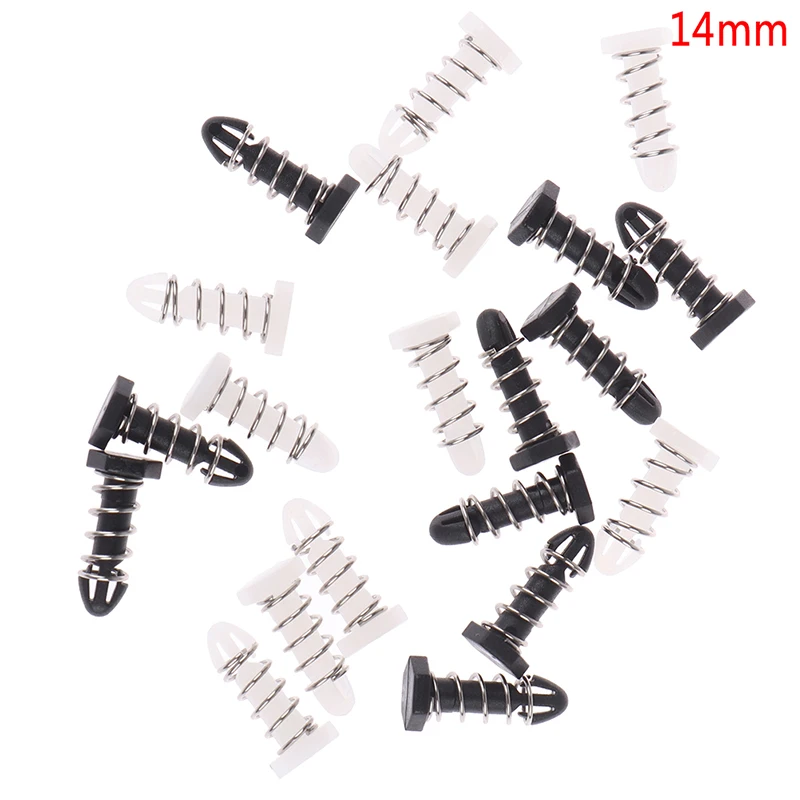 10pcs14mmplasticnailSouthbridgeNorthbridgecoolingfanplasticspringclipssecuretheheat