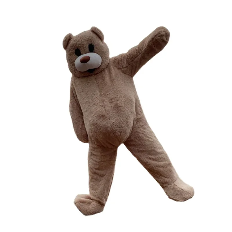 

Mascot Costume Dancing Bear Plush Teddy Bear Man Wearing Doll Costume Funny Cosplay Costume Fursuit Party Game Dress Outfits