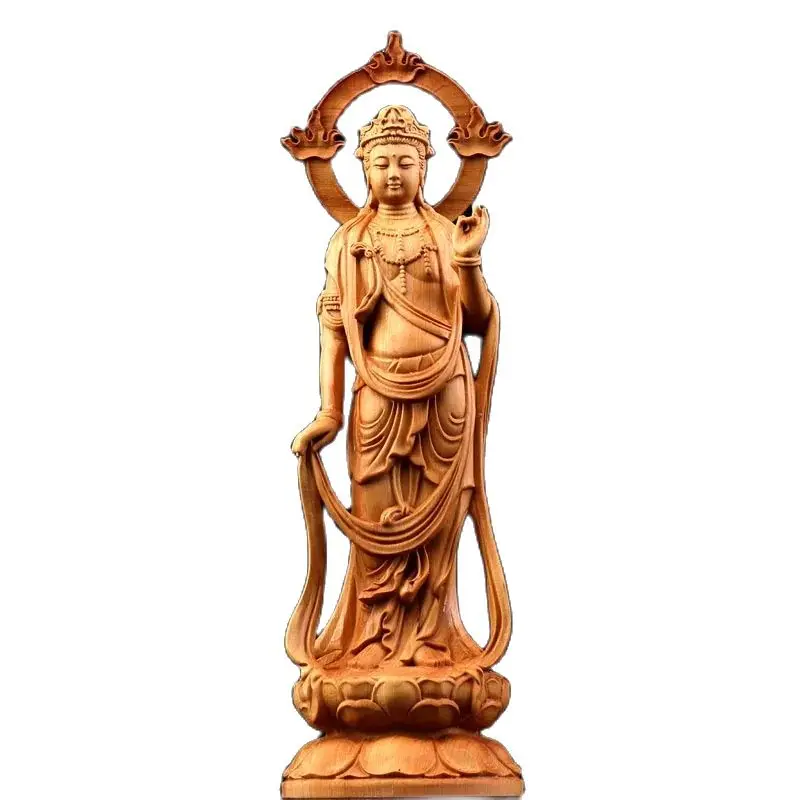 

Китайская старинная ручная фотостатуя самшита, фигурка стола, украшение для дома