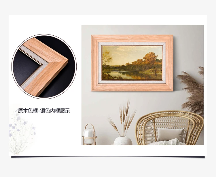 Shadow Box Picture Frame Wood Painting Artwork Customize Frame Wedding  Photo Marco Multifotos Pared Decorative Luxury Room - AliExpress