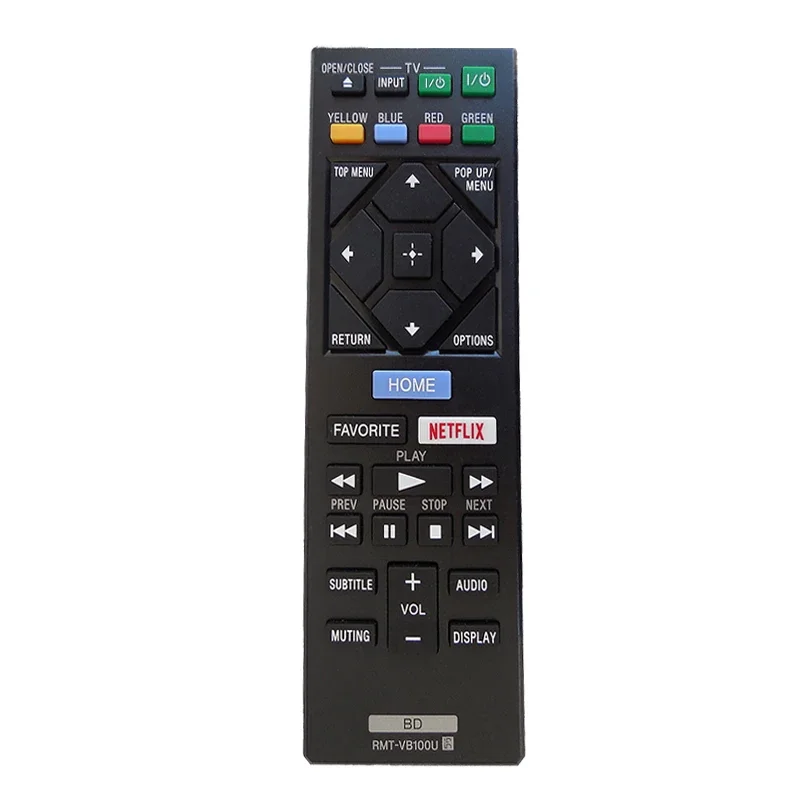 휴대용 내구성 하이 퀄리티 리모컨 범용 장치 부품, 블랙 BDP-S1500 S3500 BX150 용 예비 부품