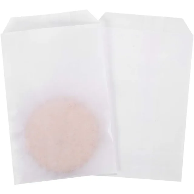 1000 Pcs 3x4 Inch Glassine Bags - Semi-Transparent Waxed Paper Treat Bags For Cookies & Crafts