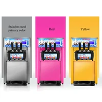 Soft Serve Ice Cream Machine Commercial Electric Ice Cream Makers Desktop Sundae Ice Cream Machine 220V 110V 1