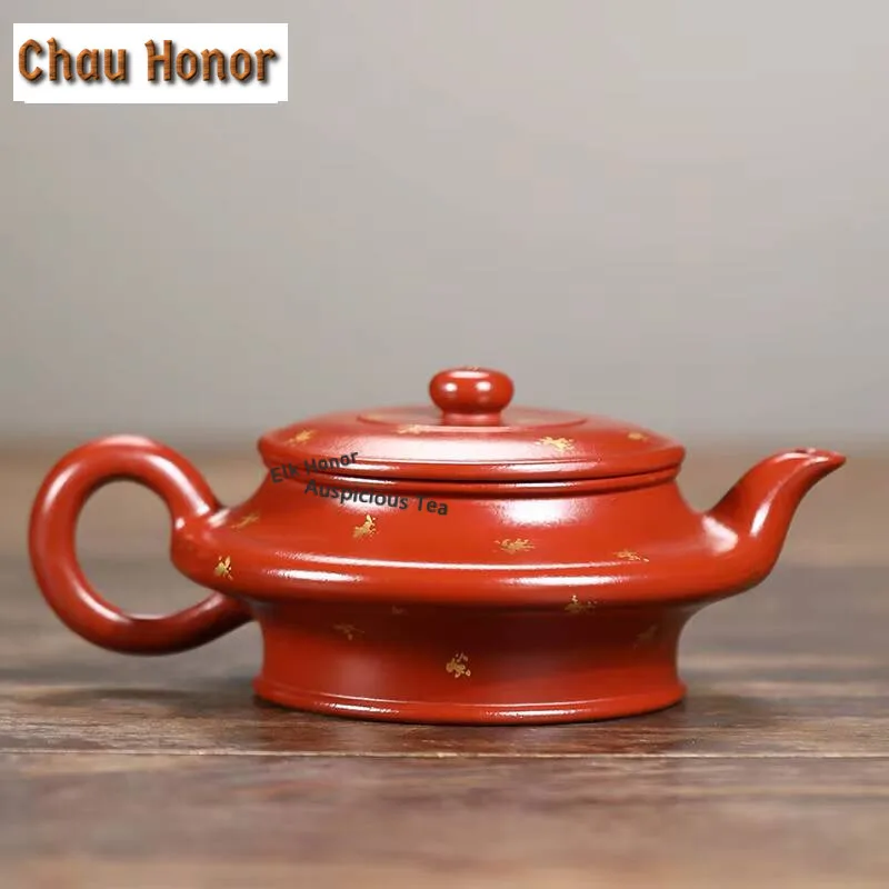 200ml Chinese Yixing Purple Clay Tea Pot Master Handmade Filter Teapot Custom Beauty Tea Infuser Tradition Zisha Tea Accessories