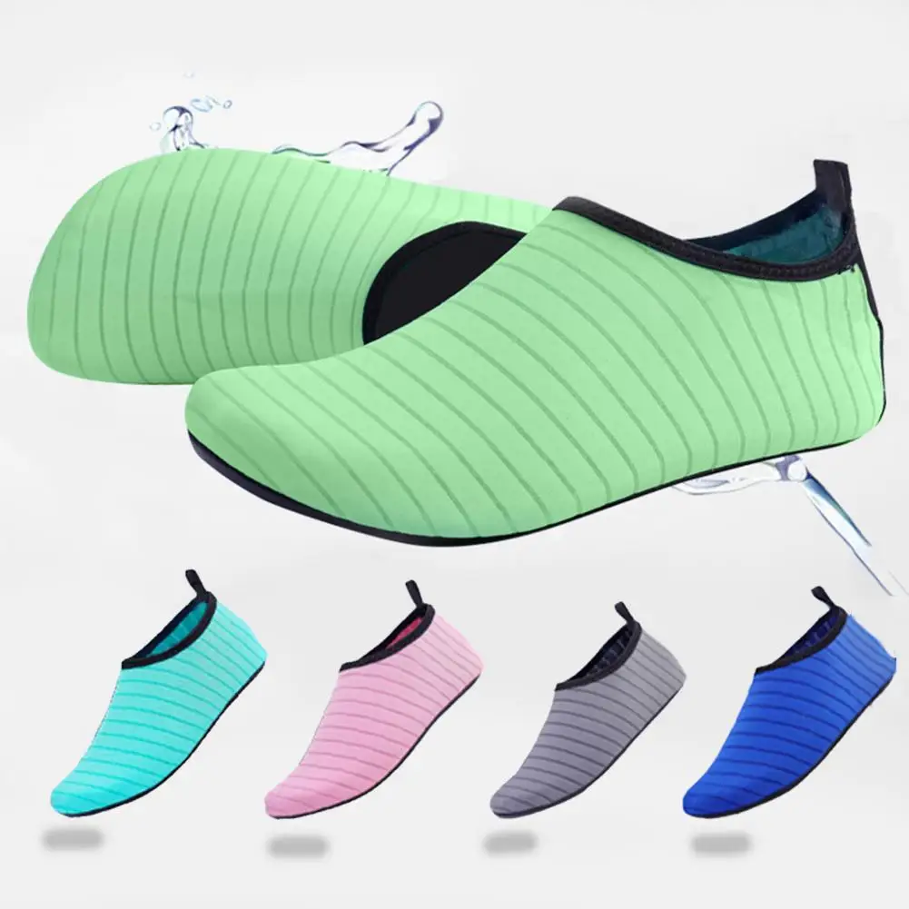 Fashion Beach Shoes Rubber Men Women Kids Yoga Shoes Yoga Exercise Sport Water Barefoot Socks 1 Pair