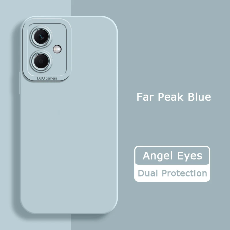 Angel Eyes Liquid Silicone Shockproof Phone Case