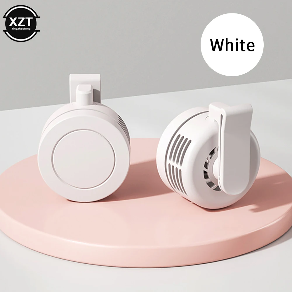 New Mini Clip on Fan USB Rechargable Summer Cooling Fan Office Home Traveling Portable Personal Cooler Air Conditioner 2