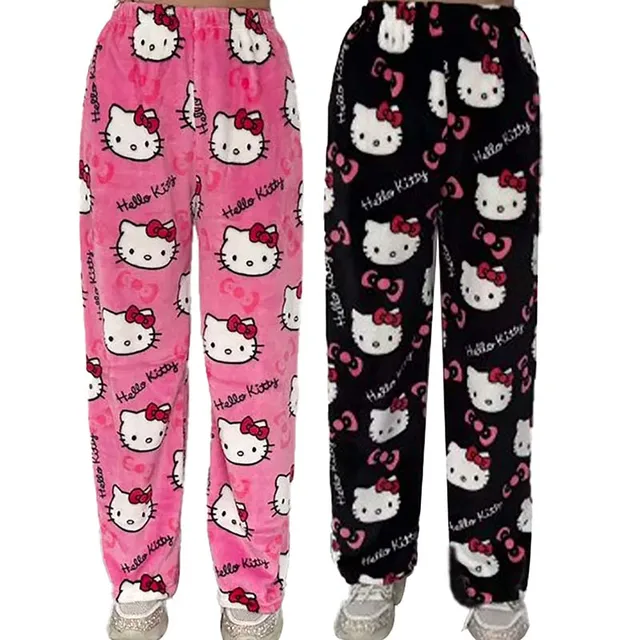 Pantaloni Pigiama Natalizi Donna - Kawaii Con Stampa Gatti, Morbido Cotone, Ideale Per Feste - Foto 12