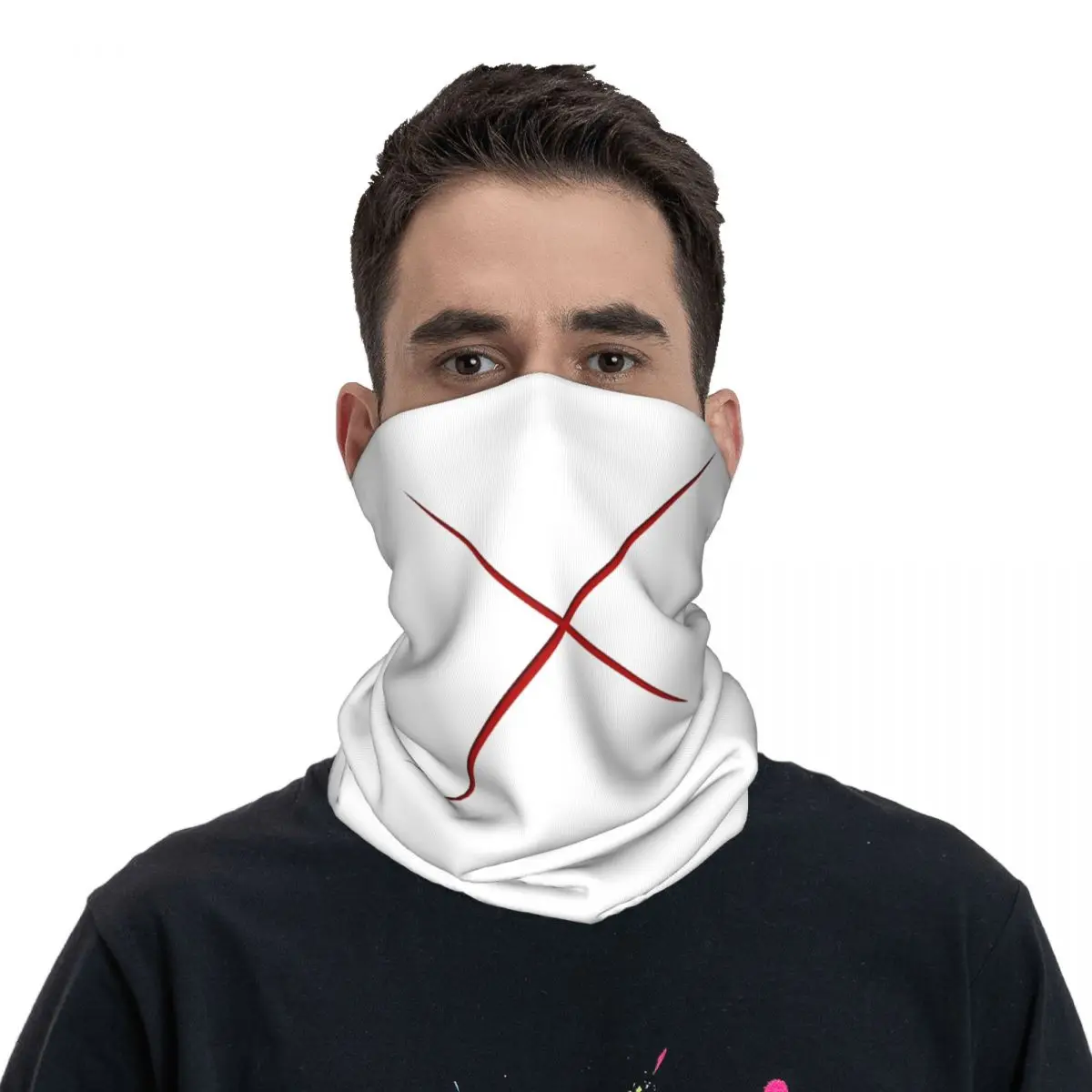 

Samurai X Rurouni Kenshin Bandana Neck Gaiter Outfits Wrap Scarf Multi-use Cycling Scarf Outdoor Sports Unisex Adult All Season
