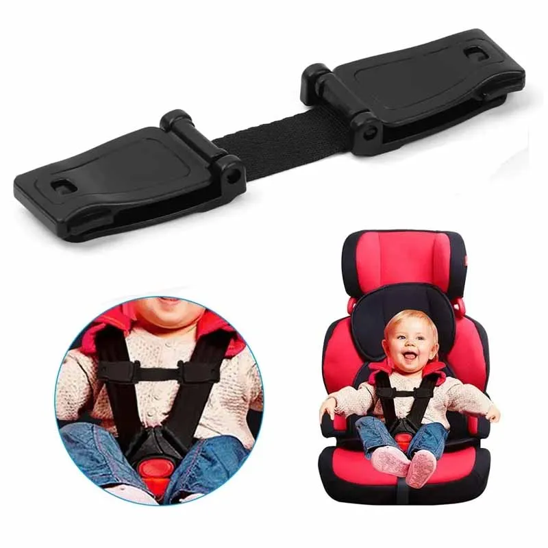 Kids Car Seat Strap Chest Clip Baby Highchair Strap Belt Car Safe Buckle Adjustable Children Security Chest Clip Accessories