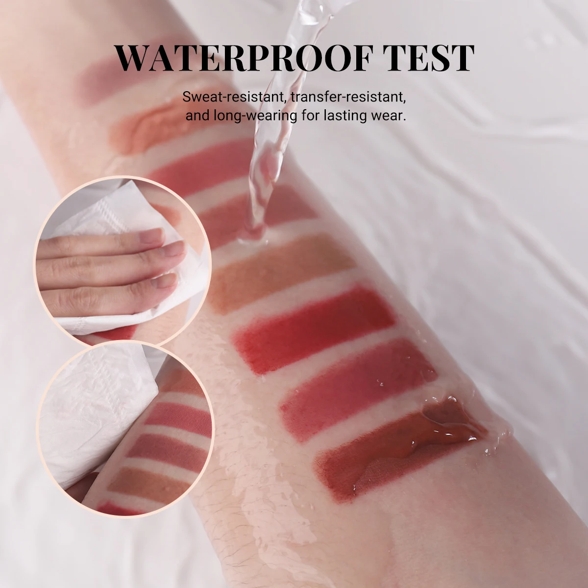 Velvet Finish Matte Lipstick Set: Long-Lasting, Non-Fading & Smudge-Proof