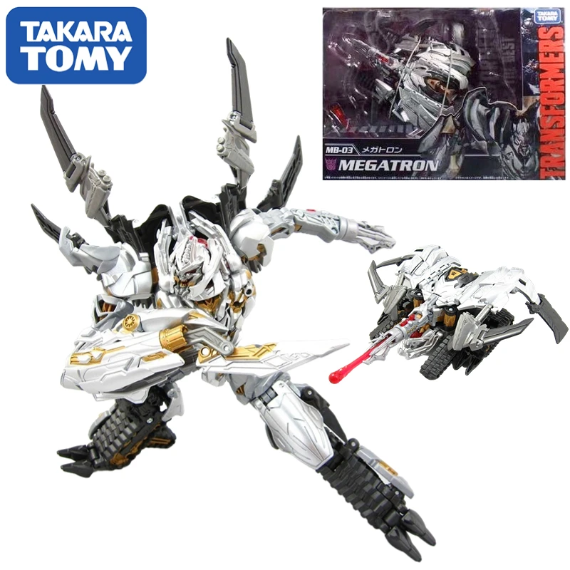 

Original TAKARA TOMY Transformers MB03 Deceptions Best Film Series Movie Peripheral Toys Birthday Gift Ornament Collection Model