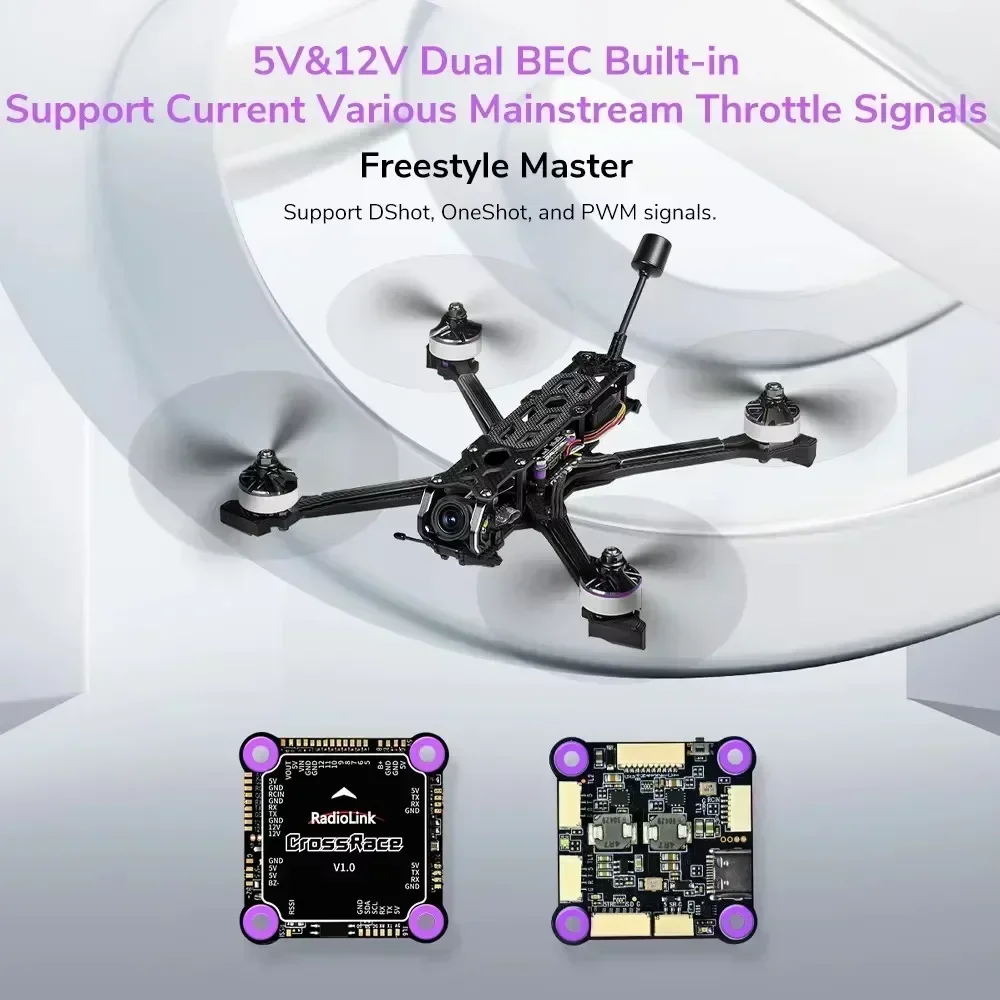 Drone enfant avec caméra HD 1080P posé au sol, montrant ses hélices et sa structure pliable