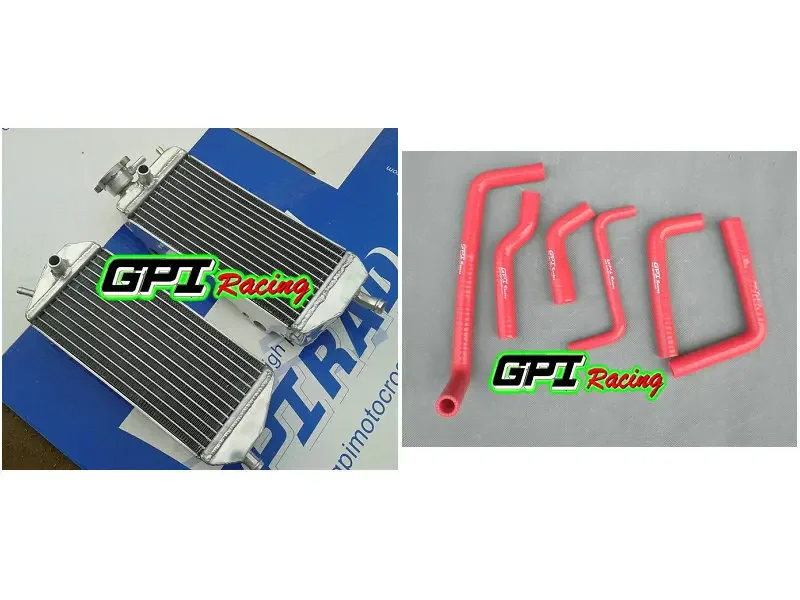 aluminum radiator &hose FOR Gas Gas MX/SM/EC 125/200/250/300 07-13 08 09 10 11 2012