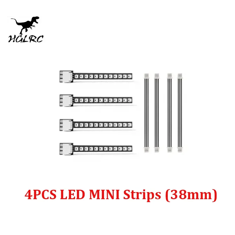 Mini Drone LED 38mm avec Télécommande - Lot de 4
