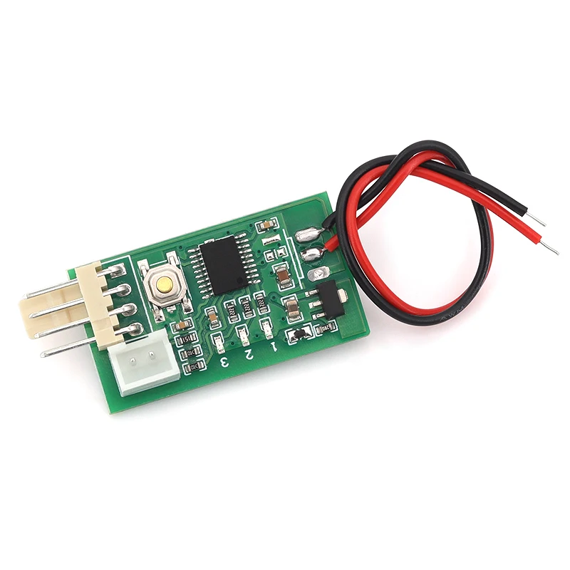 Regolatore di velocità per il controllo della temperatura della ventola PWM da 12 V CC, chassis a quattro fili, armadio, ventola del computer, controllo della temperatura del rumore - immagine 3