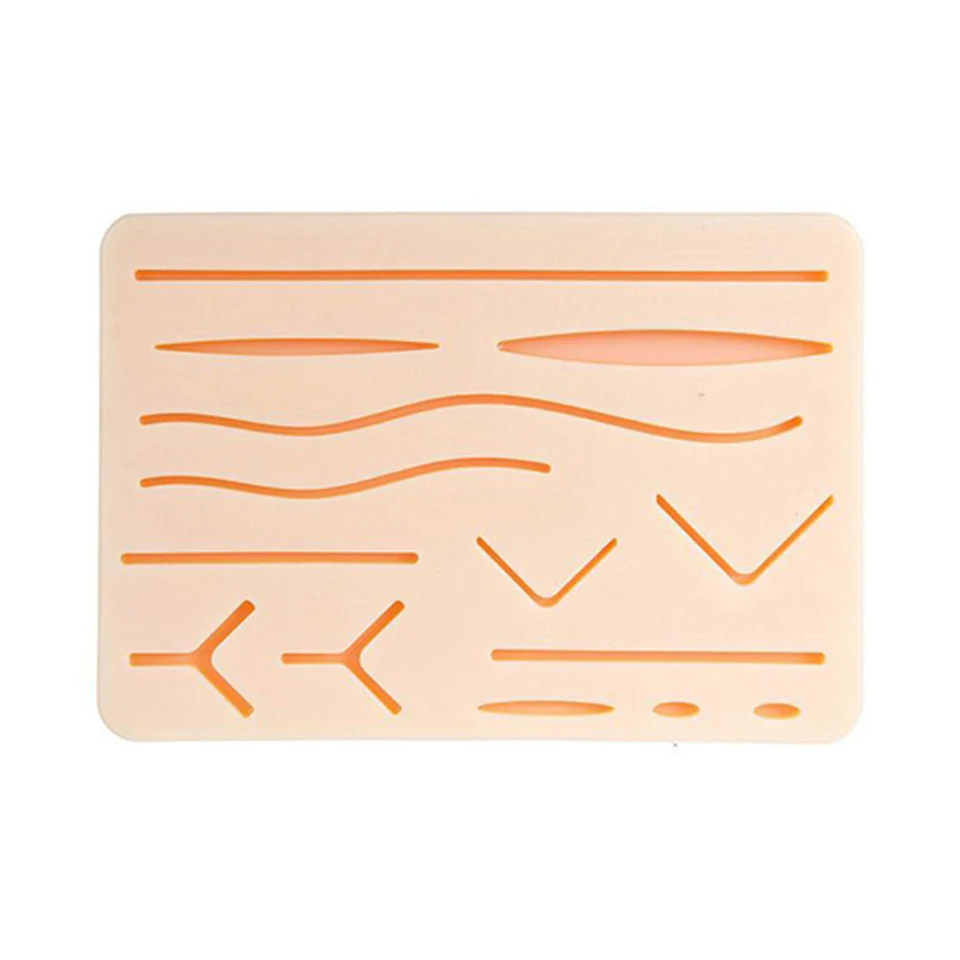 Lifelike Reusable Suture Practice Skin Mat
