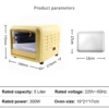 Multifunction Mini  Pizza Crepe Bakery Roast Oven Grill Breakfast Machine Cookies Cake Bread Maker Baking Toaster Drew barrymore 4