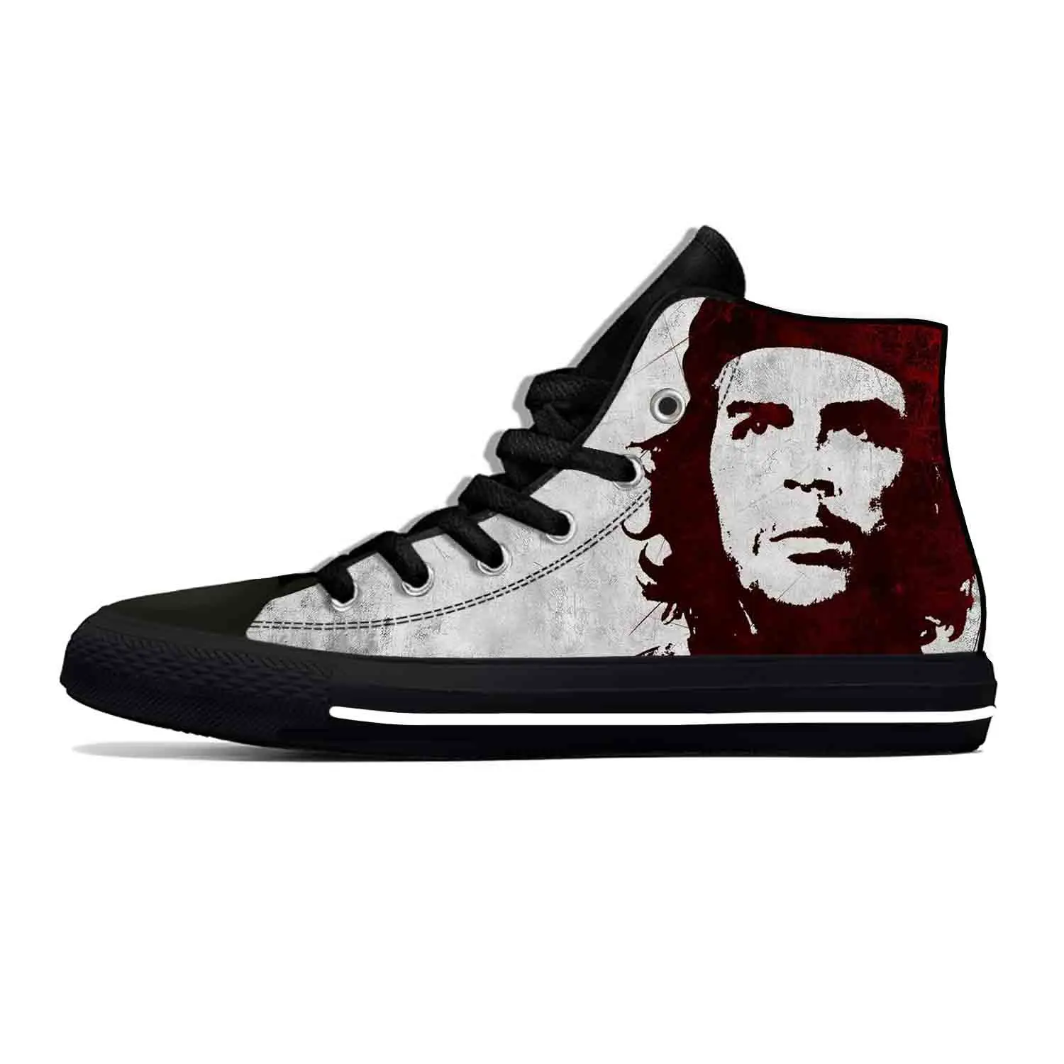 Vigilancia Remolque Falsedad Che Guevara Communism Socialism Cuba Cuban Funny Casual Cloth Shoes High  Top Lightweight Breathable 3D Print Men Women Sneakers