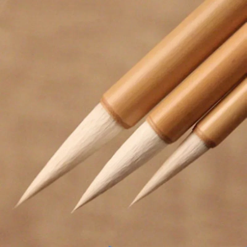 Calligraphy Brush Paint Brush Weasel Hair Woolen Hair For Chinese Painting Script Practice