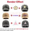 KUNEMS Custom Embroidery Japanese Quick-drying 5-Panel Hat Summer Visor for Men and Women DIY Print Logo Outdoor Hat Wholesale 4