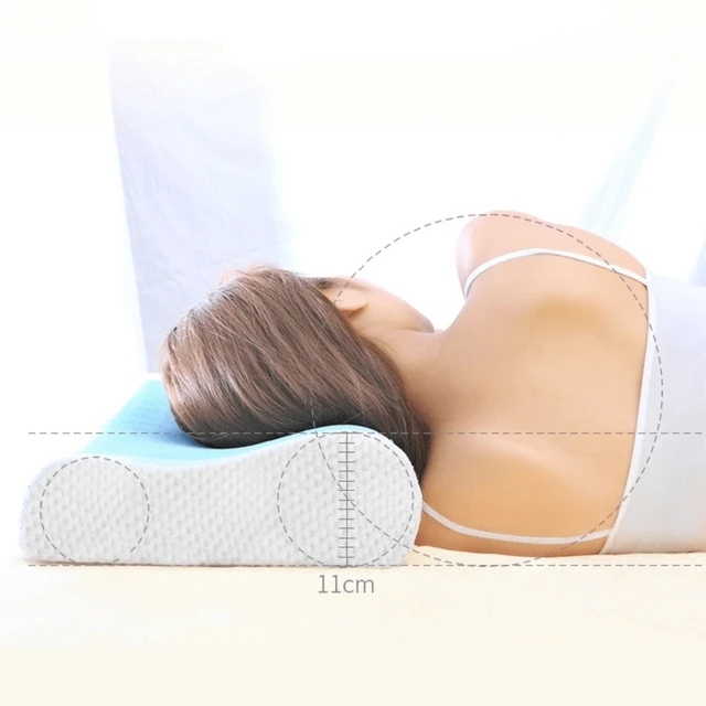 1 Pcs Memory Foam Pillow Summer Ice-cool  Memory Foam Bedding Neck Pillow  - 1 Memory - Aliexpress