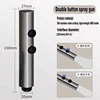 Handheld Toilet Bidet Faucet Rain Sprayer Stainless Steel Dual Button Bidet Sprayer Set Handheld Sprayer Shower Self-Cleaning 3