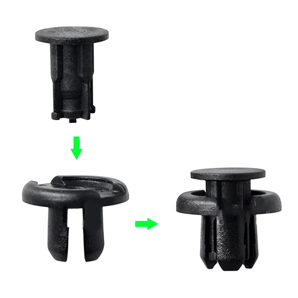 

40Pcs For Honda Bumper Grille & Engine Under Tray Trim Panel Clips 91503-S7A-003 Decorative Panel Clamps