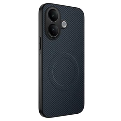 Shockproof Luxury Phone Case Back Cover s Coque Capa Bumper for Vivo V60 Lite 4G (Dark Blue)
