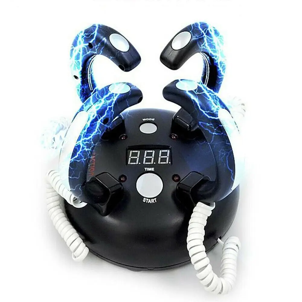 

Prank Punishment Polygraph Party Lightning Reaction Electric Shock Game Finger Electric Shock Four-handed