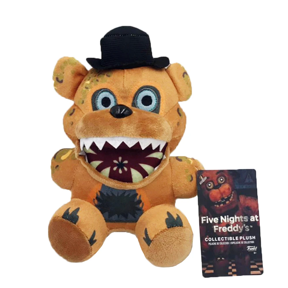 7inch FNAF Freddy's Plush Toy Stuffed & Plush Animals Bear Rabbit Game Fnaf  Birthday Christmas Toys For Kids