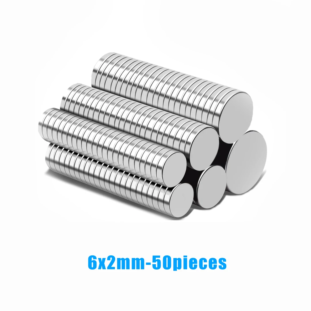 Ultra-Strong Round Magnets for Fridge, DIY, Science Projects, and Crafts