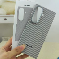 Luxury Carbon Fiber Aramid Ultra - Thin Protective Case with MagSafe Compatibility for Galaxy Z Fold 8 Ultra (Grey)