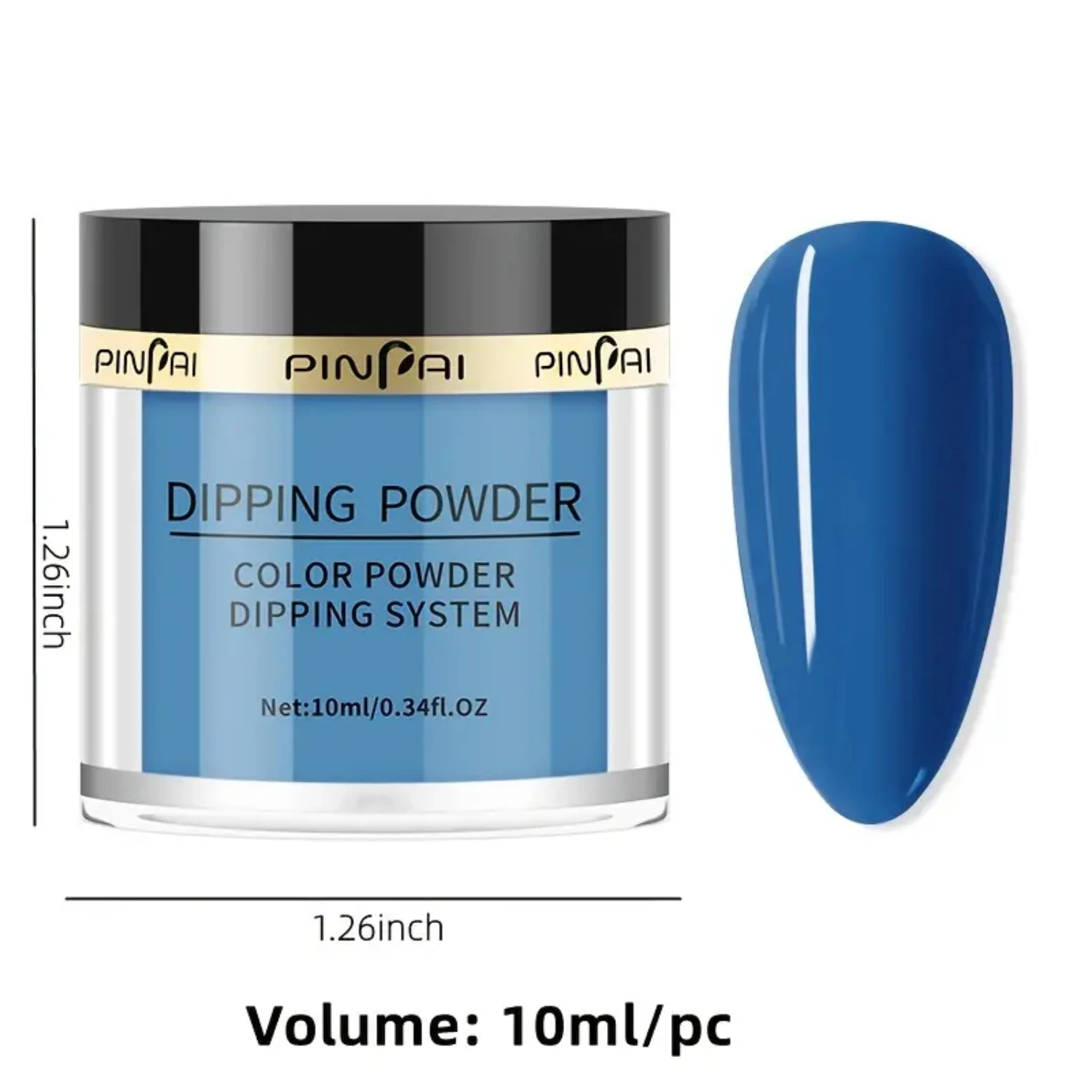 Dipping Powder Nail Enhancer Solid Soakage Shining Powder Glit