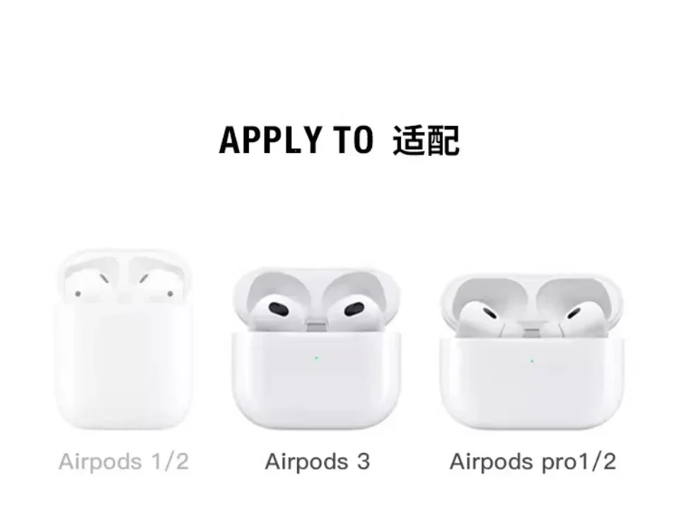 808FC Heart Case Original Heart-shaped Earphones Case Clear