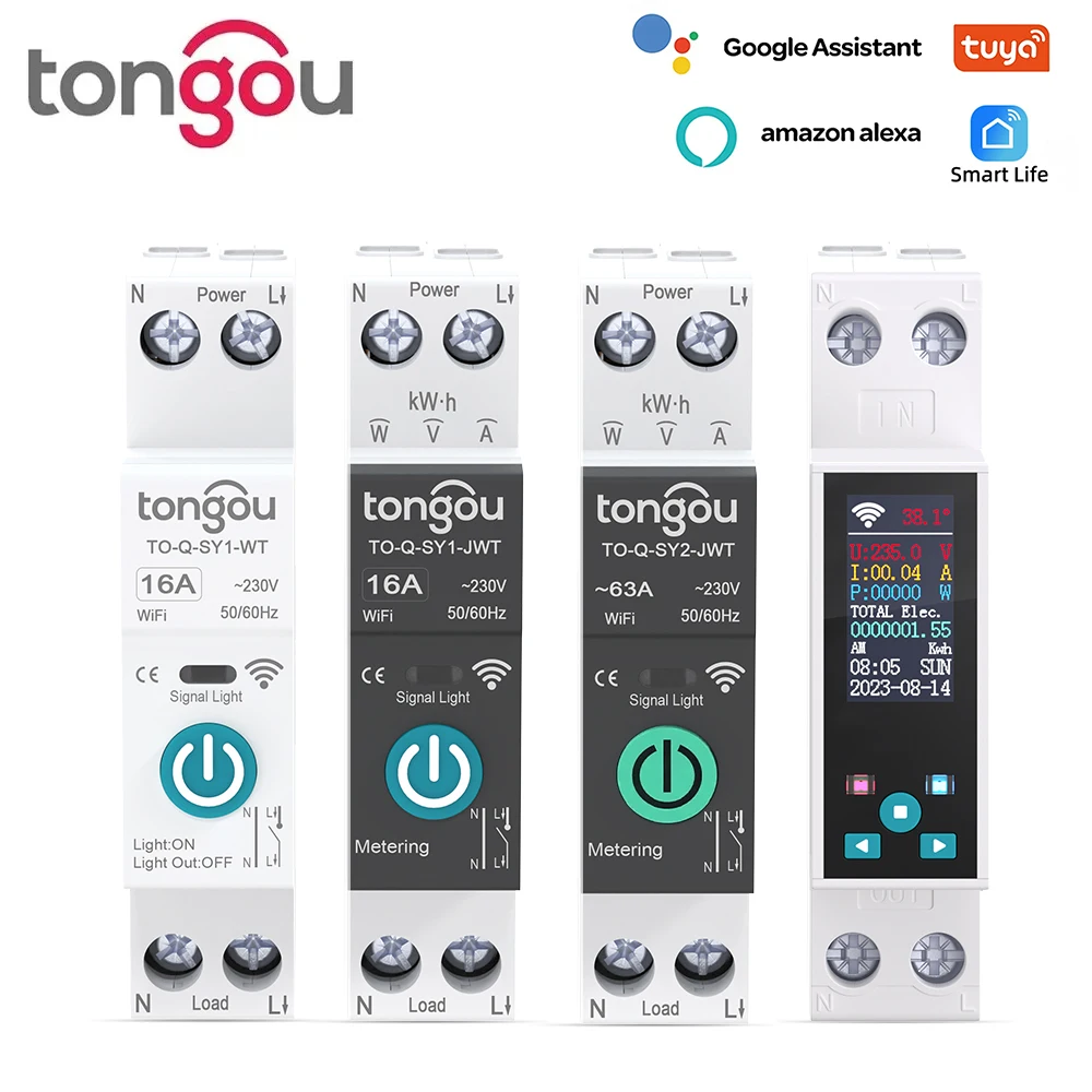 sonero® S-DOTH10 Digitale timer voor DIN-rail/schakelpaneel, inbouw