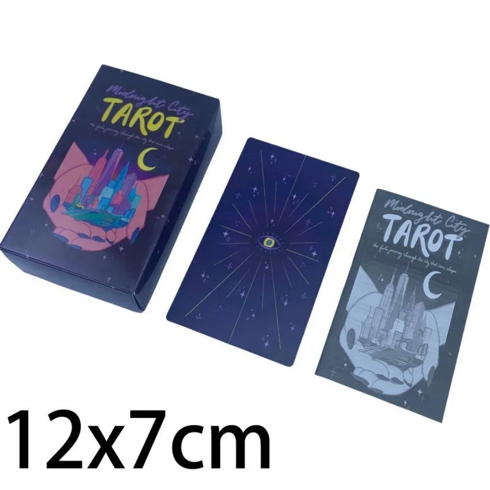 

12x7 см Mid Night City Tarot палубная карта Games