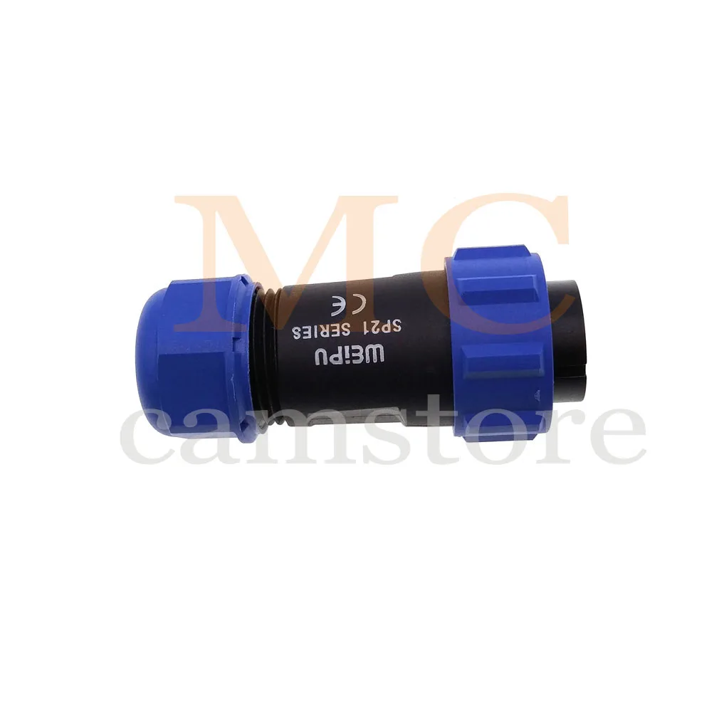 2pin Female Plug for Bluetti Input WEIPU SP2110/S2 2 Pin Waterproof Aviation Connector Power Bank Charger Plug Adapter Plug Adapter Power Plug Connector