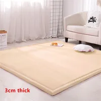 3cm Thickened Japanese Style Tatami Carpets Children Play Area Rugs Non-slip Kids Bedroom Crawling Floor Mat Baby Thick Tapetes 1