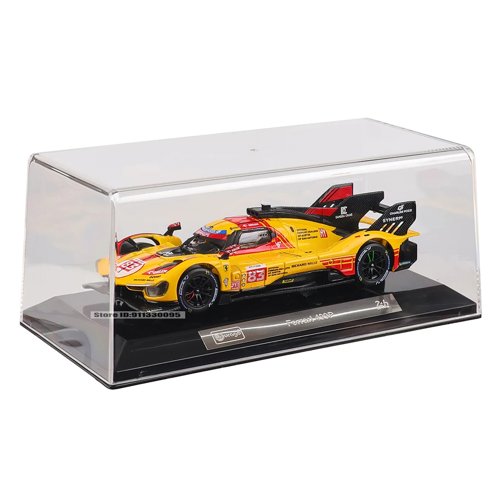 ブラーゴ 1/43 ル・マン フェラーリ 499P 2024 488 250 512 合金